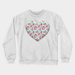 stitched heart Crewneck Sweatshirt
